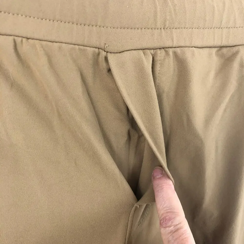 Public Rec Pants Mens 32/28 Tan Daymaker Straight Zip Pocket All Day Every Day